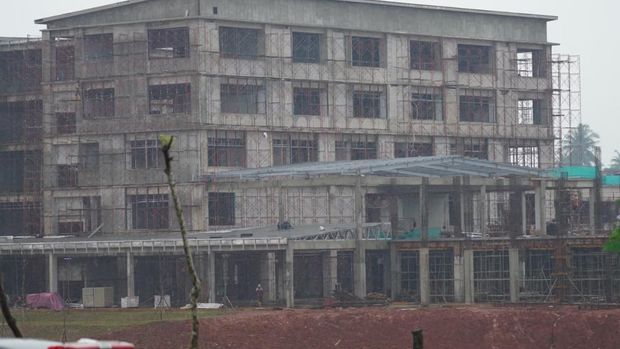 Pembangunan SMA Kemala Taruna Bhayangkara (KTB) di Gunung Sindur, Bogor