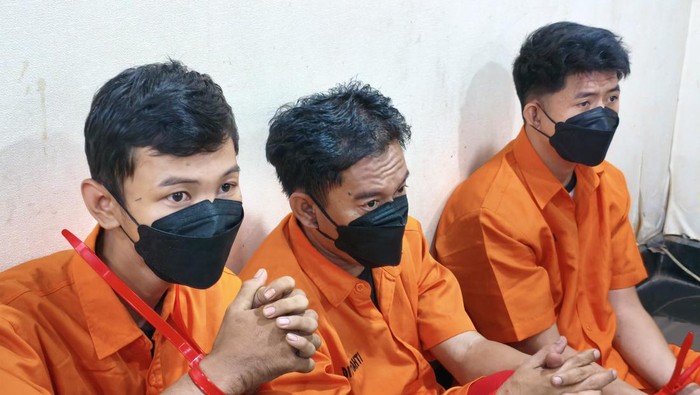 Trio Maling  Motor Tembak Warga di Jakbar Terancam 12 Tahun Bui