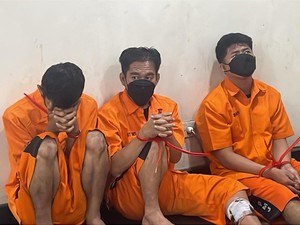 Trio Maling Motor Dar Der Dor di Jakbar Kini Tertunduk Lesu