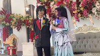 Viral! Pengantin di Tasikmalaya Menikah Pakai Konsep Cosplay Demon Slayer