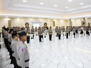 Daftar 32 Perwira Menengah Polda Jateng yang Dimutasi Hari Ini