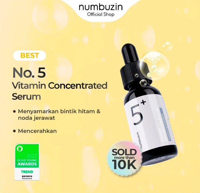 Serum Vitamin C yang Bikin Wajah Cerah dan Glowing di 2026