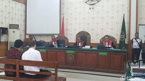 Sidang penembakan WN Australia di Pengadilan Negeri (PN) Denpasar, Senin (12/1/2026).