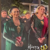 Tata Cahyani Eks Istri Tommy Soeharto di Nikahan Anak, Cantik Berkebaya Hijau