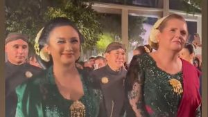 Tata Cahyani Eks Istri Tommy Soeharto di Nikahan Anak, Cantik Berkebaya Hijau