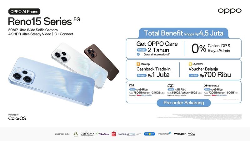 Fitur Trendy AI Motion di OPPO Reno15 Series Fitur Trendy AI Motion di OPPO Reno15 Series