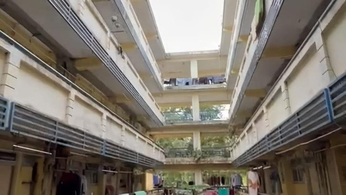 Gedung Rusunawa I di Tebing Tinggi, Sumatera Utara yang harga sewanya Rp 2.000 per hari atau Rp 60.000 per bulan.