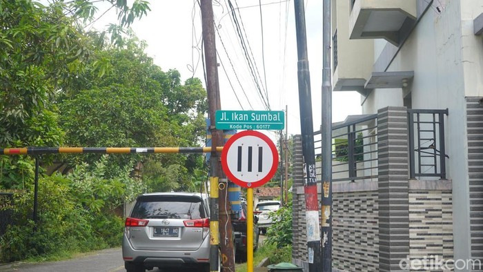 Jalan dengan nama-nama ikan di Surabaya