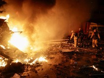 Rudal Rusia Bikin Ibu Kota Ukraina Membara