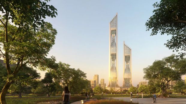 Kota Baru di Uzbekistan yang Modern Uzbekistan tengah membangun proyek kota baru yang hijau dan modern, yakni New Tashkent.