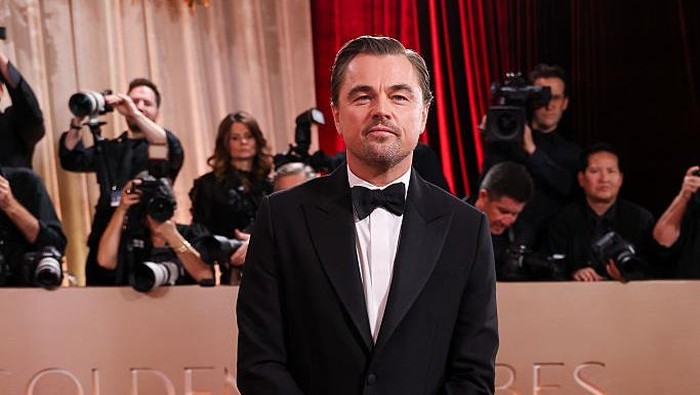 Leonardo DiCaprio at the 83rd Annual Golden Globes held at The Beverly Hilton on January 11, 2026 in Beverly Hills, California. (Photo by JC Olivera/2026GG/Penske Media via Getty Images)