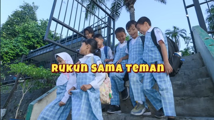 Lirik Lagu Rukun Sama Teman Ciptaan Mendikdasmen Mu'ti, Yuk Nyanyikan!