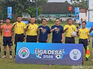 Mendes Yandri Terkesan Nonton Liga Desa 2026: Seru, Banyak Pemain Hebat