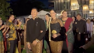 7 Gaya Patricia Schuldtz, Menantu Keluarga Cendana Nge-DJ Saat After Party