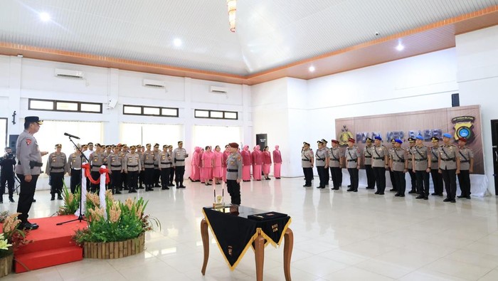 9 PJU di Polda Babel Dilantik, Ini Daftarnya