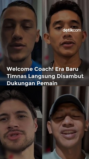 Video Pemain Timnas Indonesia Sambut John Herdman: Welcome Coach!