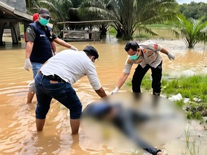 Heboh Penemuan Mayat Pria di Sungai Sodong OKI, Korban Warga Muratara