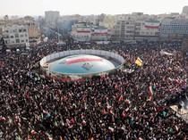 Demo Pro-Pemerintah Digelar di Iran, Presiden-Menlu Hadir