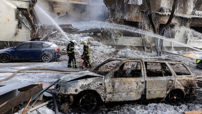 Serangan Rusia Hantam Kryvyi Rig Ukraina, 2 Orang Tewas