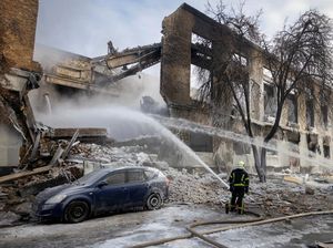 Rusia Gempur Ukraina dengan Ratusan Drone-Puluhan Rudal, 4 Orang Tewas
