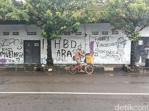 Penampakan Vandalisme Kotori Estetika Indramayu