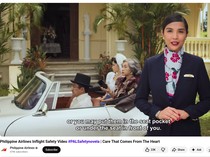 Viral Video Keselamatan Philippine Airlines Bak Sinetron, Netizen Terhibur!