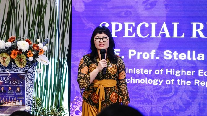 Wakil Menteri Pendidikan Tinggi, Sains, dan Teknologi, Stella Christie di KEK Kura Kura Bali, 9 Januari 2026. (KEK Kura-kura)