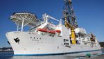 Wujud Kapal Riset Jepang untuk Uji Lumpur Tanah Jarang Laut Dalam