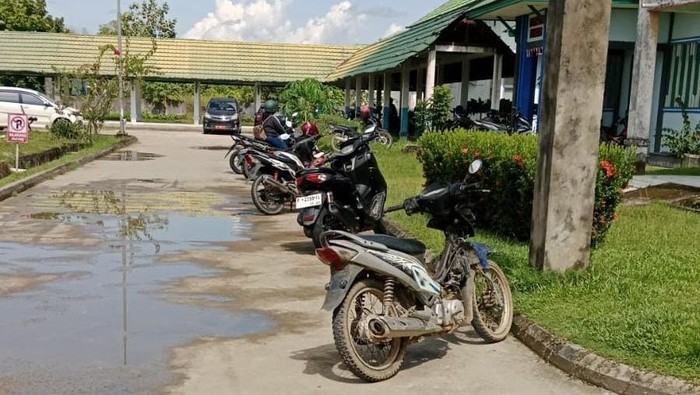 Area parkir RSUD Malinau. (dok Istimewa)