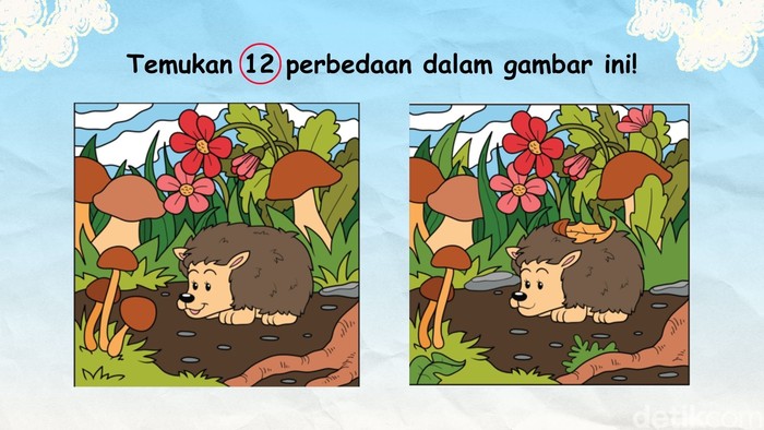 Soal ini menguji kesabaran dan fokus. Perhatikan detail kecilnya, karena perbedaannya sering mengecoh!
