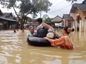 2 Kecamatan di Pandeglang Terendam Banjir 5 Hari, Warga Mulai Gatal-gatal