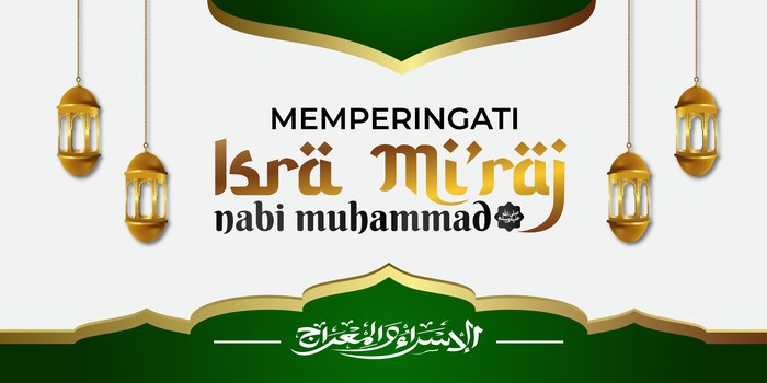 Contoh Spanduk Isra Miraj