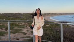 BM Lihat Penguin, Febby Rastanty Nekat Liburan Sendirian ke Phillip Island