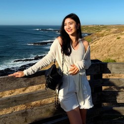BM Lihat Penguin, Febby Rastanty Nekat Liburan Sendirian ke Phillip Island