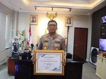 SPKT MMPP Polresta Sidoarjo Dapat Penghargaan dari Menteri PANRB