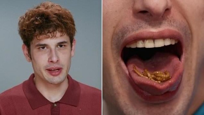 Kecanduan Makan Ulat Hidup, Pria Ini Sebut Rasanya Mirip Popcorn