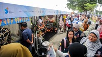 Kegiatan ini menjadi wadah promosi sekaligus ajang memperluas jejaring usaha bagi pelaku UMKM desa agar dapat meningkatkan daya saing produk di pasar yang lebih luas.