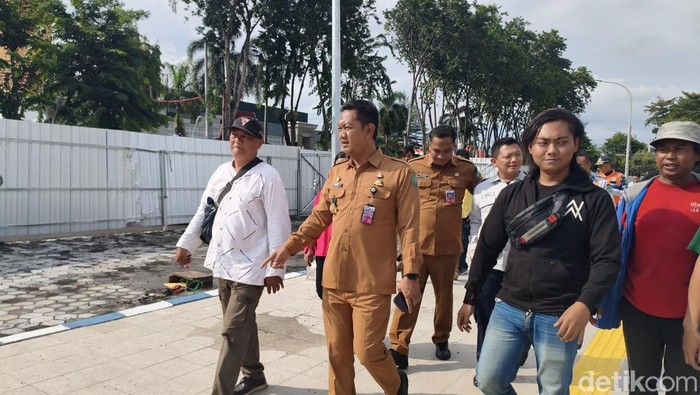 Parkir Alun-alun Sidoarjo Kini Pakai QRIS