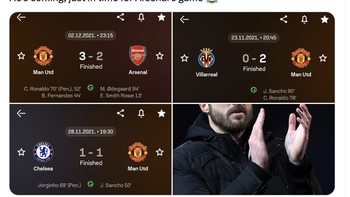 Menukangi 3 laga saat jadi pelatih MU, Carrick belum pernah kalah. Foto: X.com