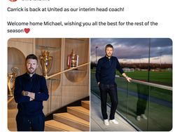 Michael Carrick Kembali Latih Manchester United, Netizen Penasaran