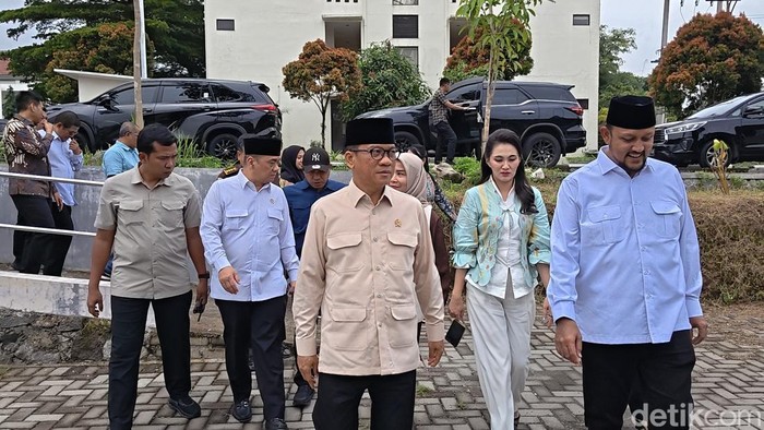 Mendes Yandi menghadiri optimalisasi Program Jaksa Garda di Univeristas Boyolali, Rabu (14/1/2026).