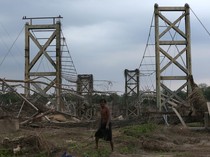 Pascabencana, Pante Bidari Aceh Timur Rusak Parah
