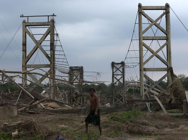 Pascabencana, Pante Bidari Aceh Timur Rusak Parah