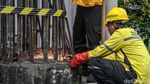 Pemprov DKI Jakarta Mulai Bongkar Tiang Monorel Mangkrak