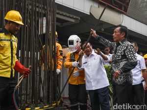 Video Pramono Sebut Tiang Monorel Dibongkar Malam Hari: Supaya Nggak Macet
