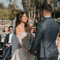 Aurelie Moeremans Bagikan Lagi Momen Pernikahannya: Bahagia-Penuh Cinta