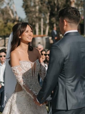 Aurelie Moeremans Bagikan Lagi Momen Pernikahannya: Bahagia-Penuh Cinta