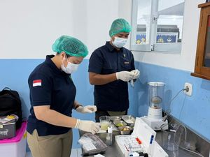 Polres Gianyar Cek Food Safety Menu MBG, Hasilnya Aman