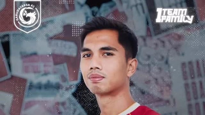 Poster peresmian Rizky Dwi Pangestu bersama Garudayaksa