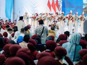 Keterampilan Napi di Balik Seragam Pocil yang Aksinya Memukau Prabowo